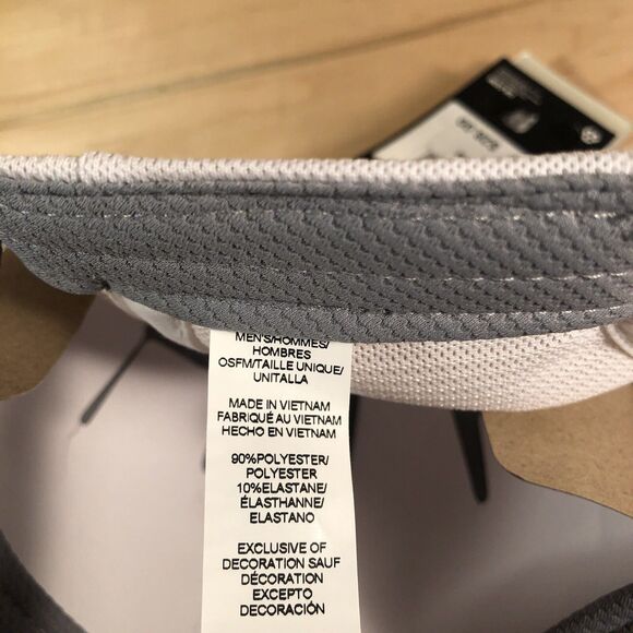 Under Armour Iso-Chill Driver Mesh White Adjustable Golf Hat Cap Defect! - Picture 7 of 7